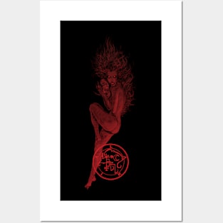 Dictionnaire Infernal: Lamia (Red Variant) Posters and Art